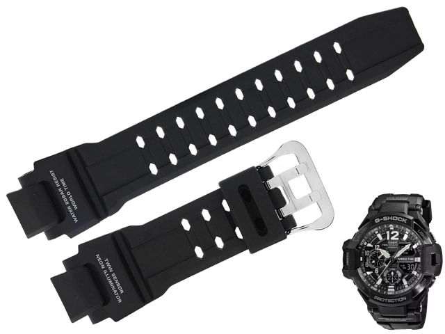 Oryginalny czarny pasek Casio G-Shock Gravitymaster GA-1100-1A GA-1100 GA-1000